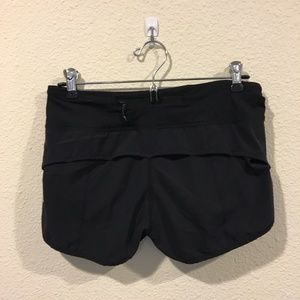 lululemon athletica Shorts - Lululemon black speed shorts lululemon athletica Shorts - Lululemon black speed shorts